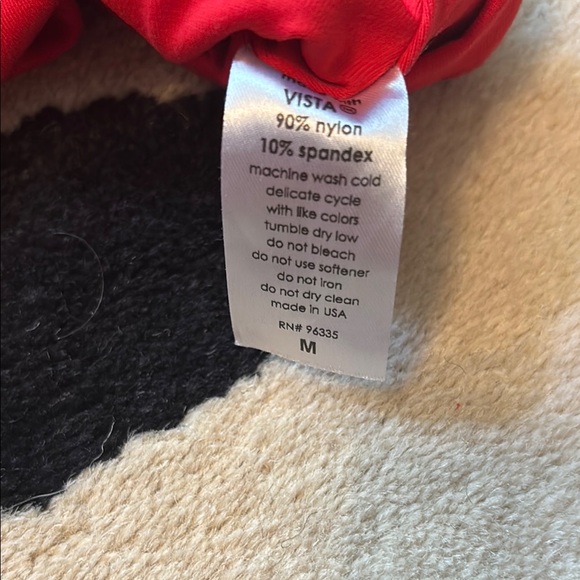 Susana Monaco One-Shoulder Red crop Top size medium - Picture 3 of 3